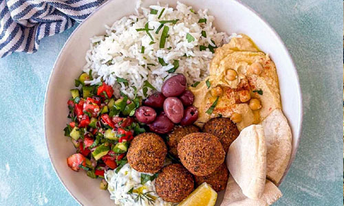 Falafel Rice Deluxe
